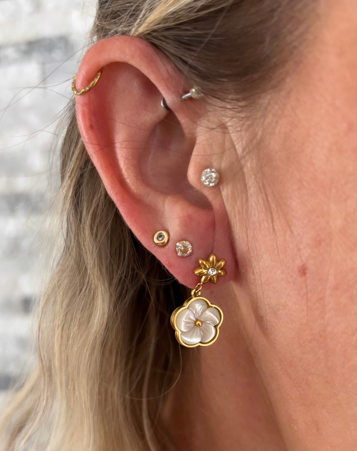 Boucles fleurs