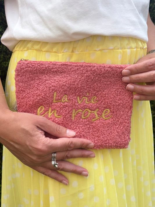 Pochette la vie en rose 🩷