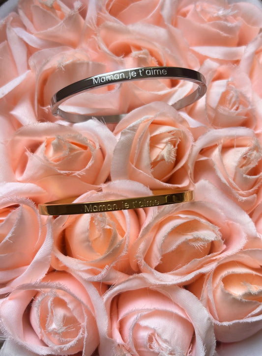 Bracelets ‘ maman je t’aime ’